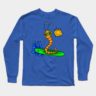 surfer worm Long Sleeve T-Shirt